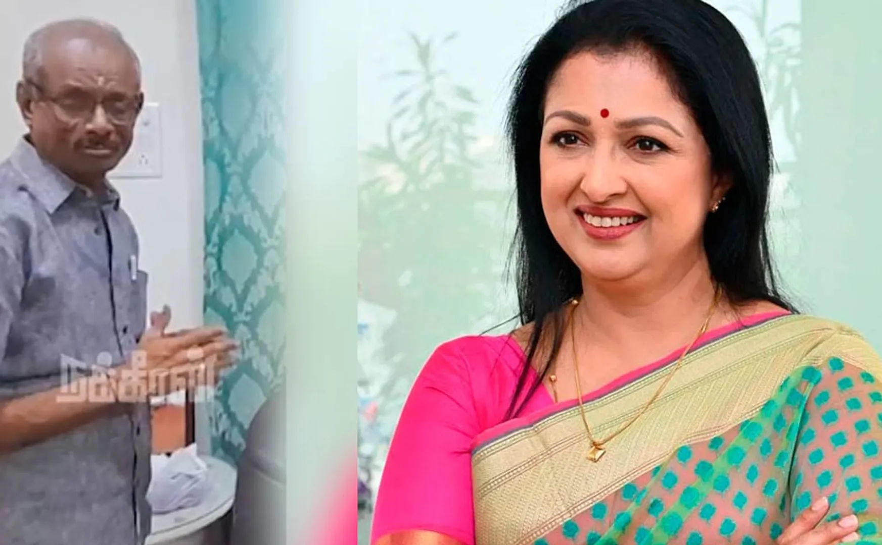 Alagappan is under police custody for Actress Gauthami's land fraud case