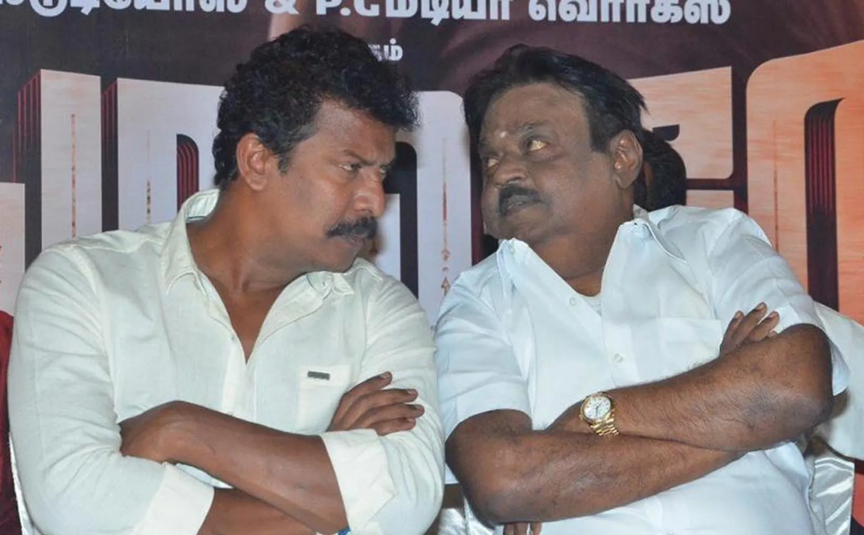 samuthirakani about vijayakanth 