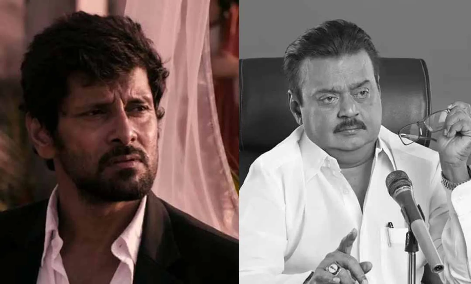 Actor Vikram condoles the demise of Vijayakanth