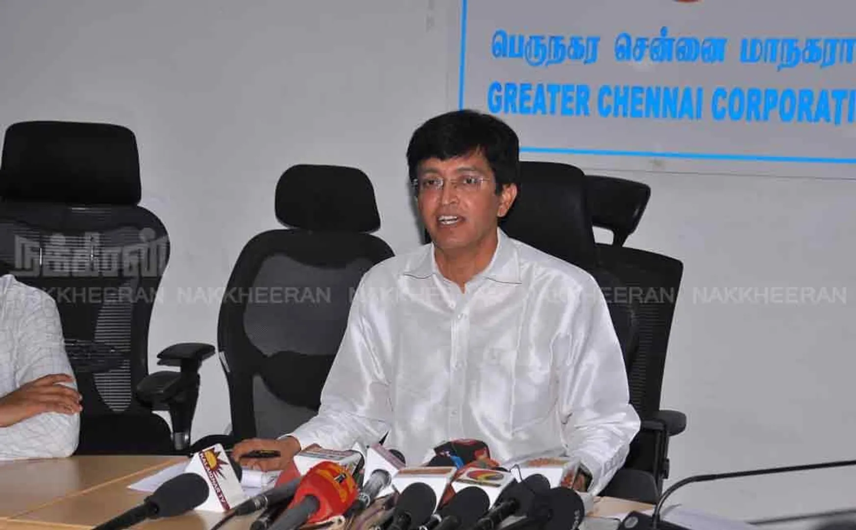 Corporation Commissioner inspection in Chennai Island!