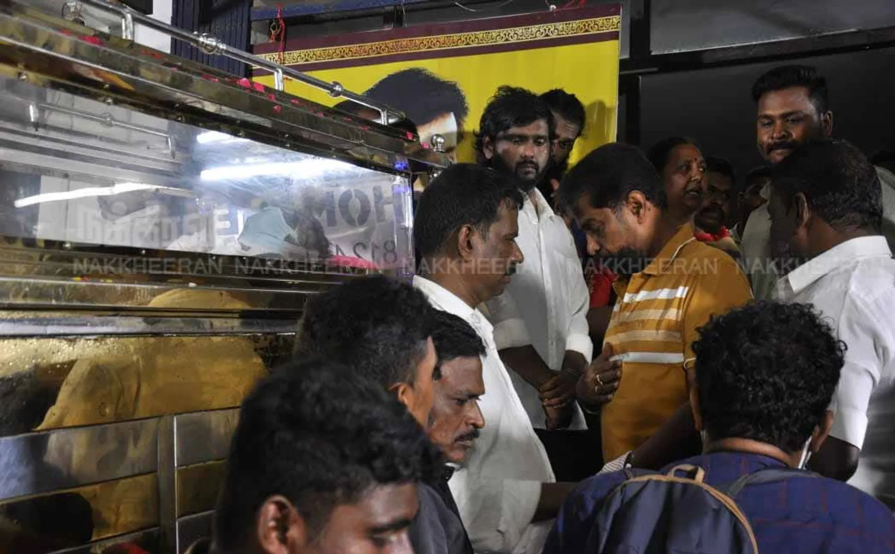 Nakkheeran editor paid tribute to the DMdK leader Vijayakanth