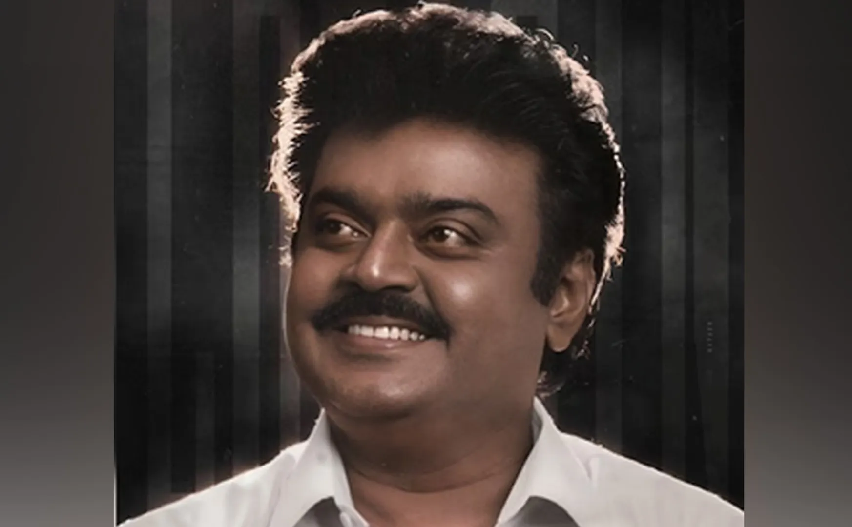 Tamilnadu CM  posted at twitter You will live forever in our hearts my friend for vijayakanth 