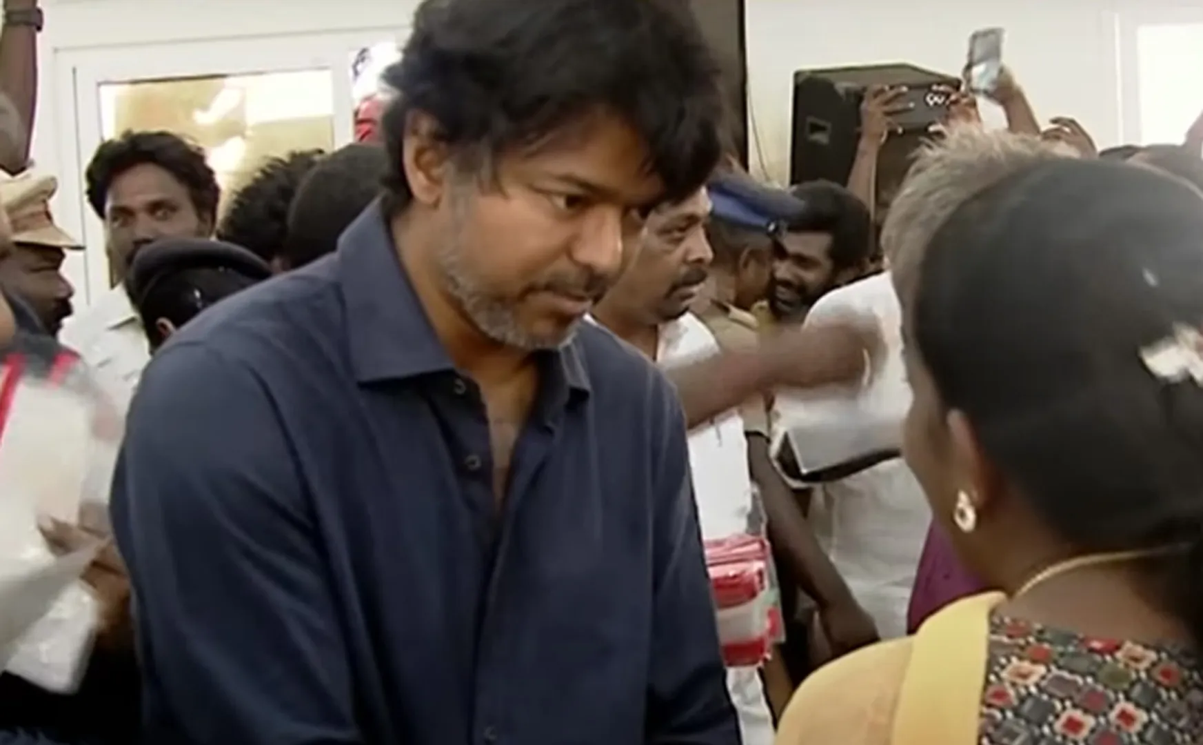 vijay donate products and money to people 