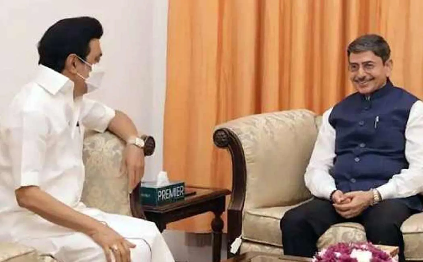 Chief Minister Stalin meets the Governor of Tamil Nadu