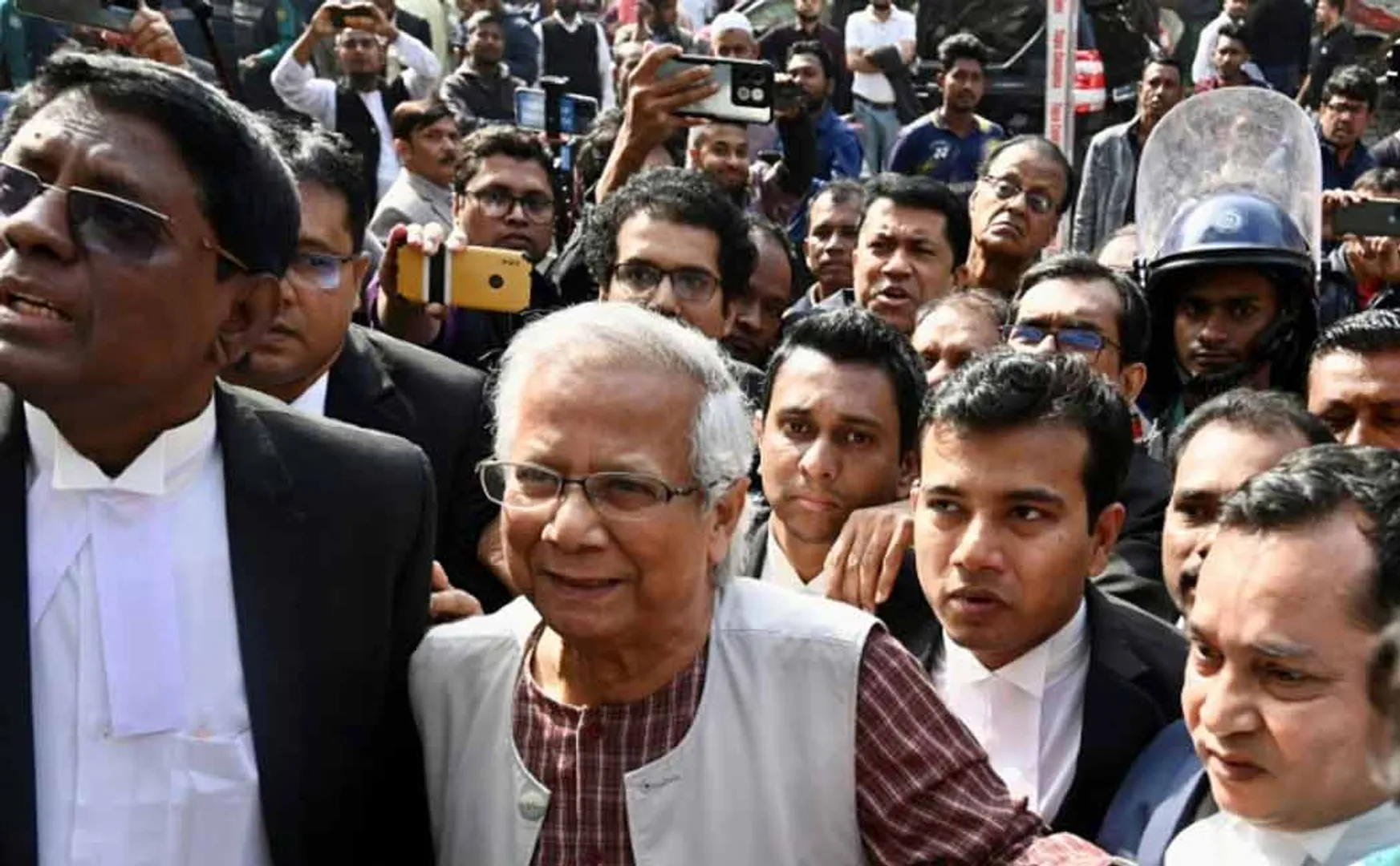 Jail sentence for Nobel laureate