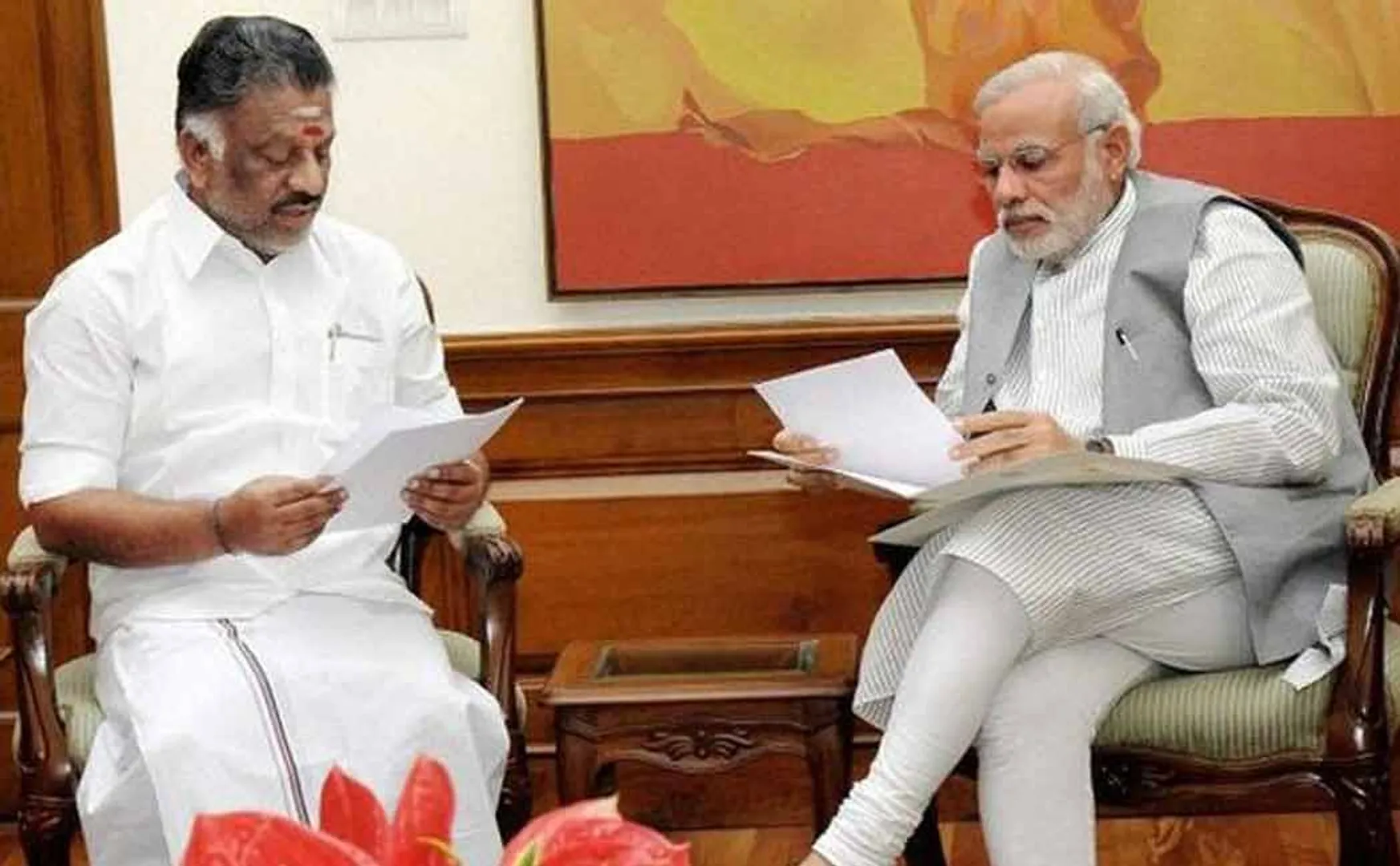 OPS to meet Prime Minister Modi