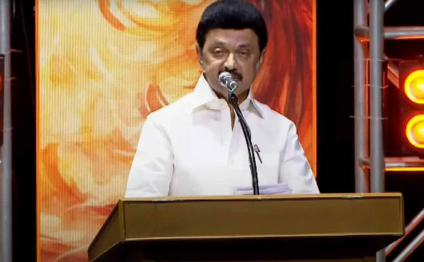 It was the artist who gave Vairamuthu the title of Poet Emperor  CM MK Stalin