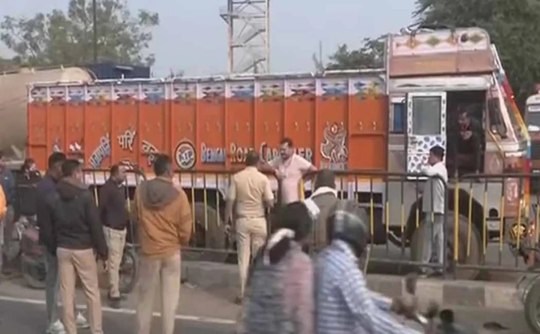 Truck drivers protest temporarily withdrawn