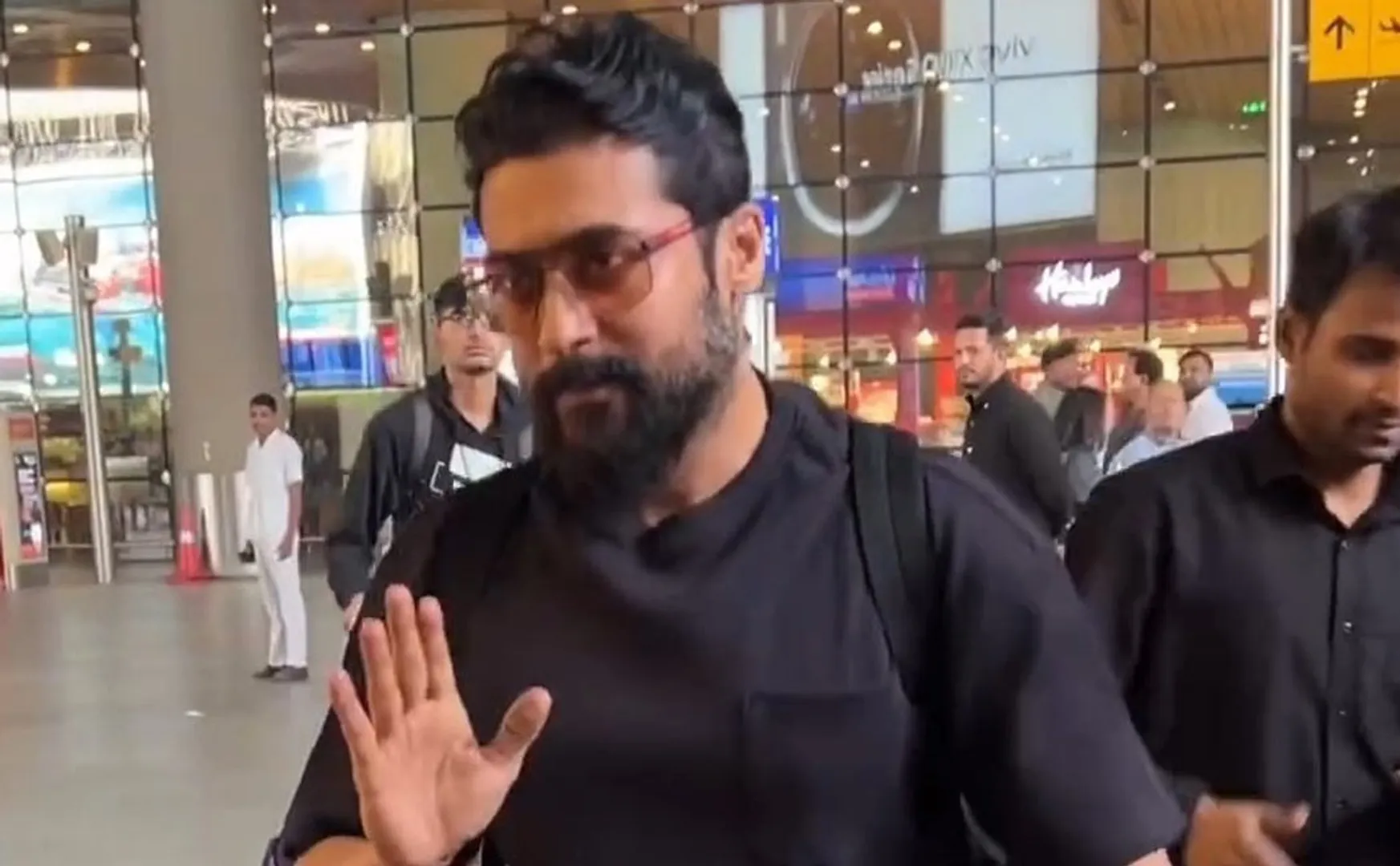 suriya returns india 