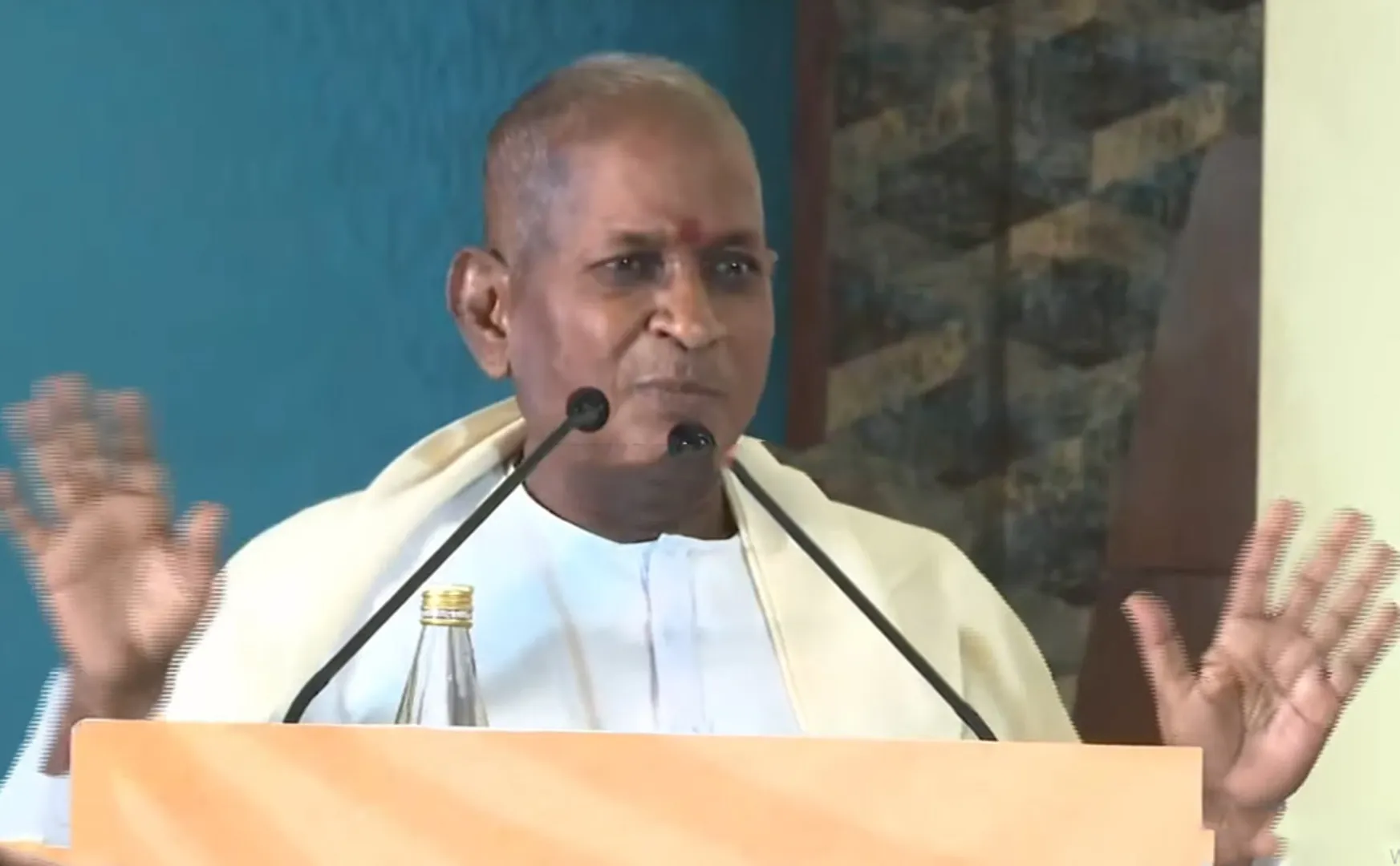 ilaiyaraaja about head weight 