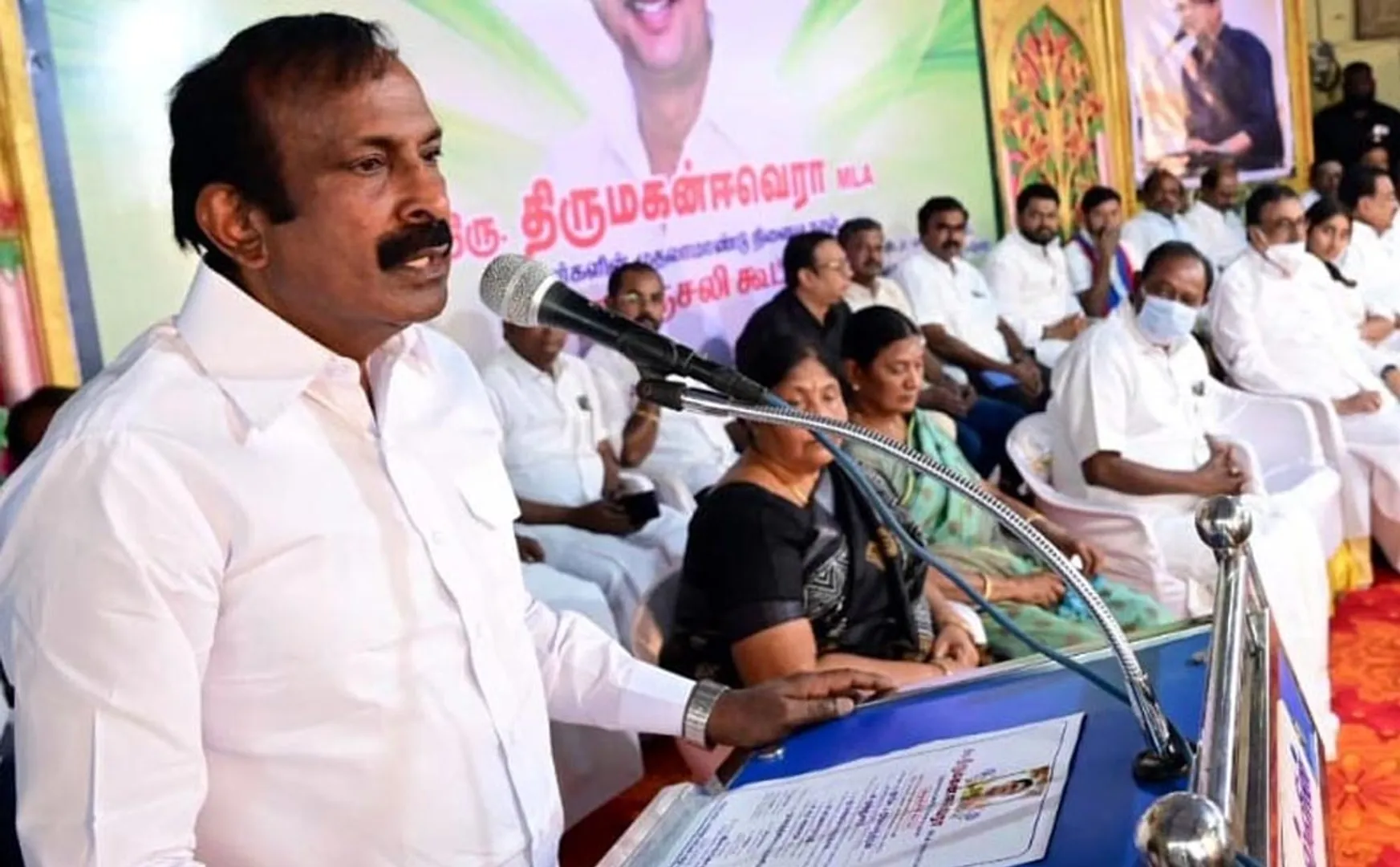 Minister Muthusamy said that renovation work will be done with the cooperation of the farmers
