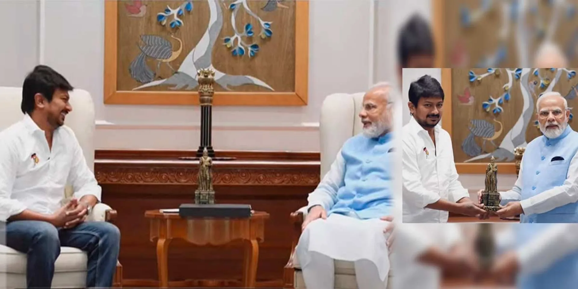Udhayanidhi Stalin met the Prime Minister in person
