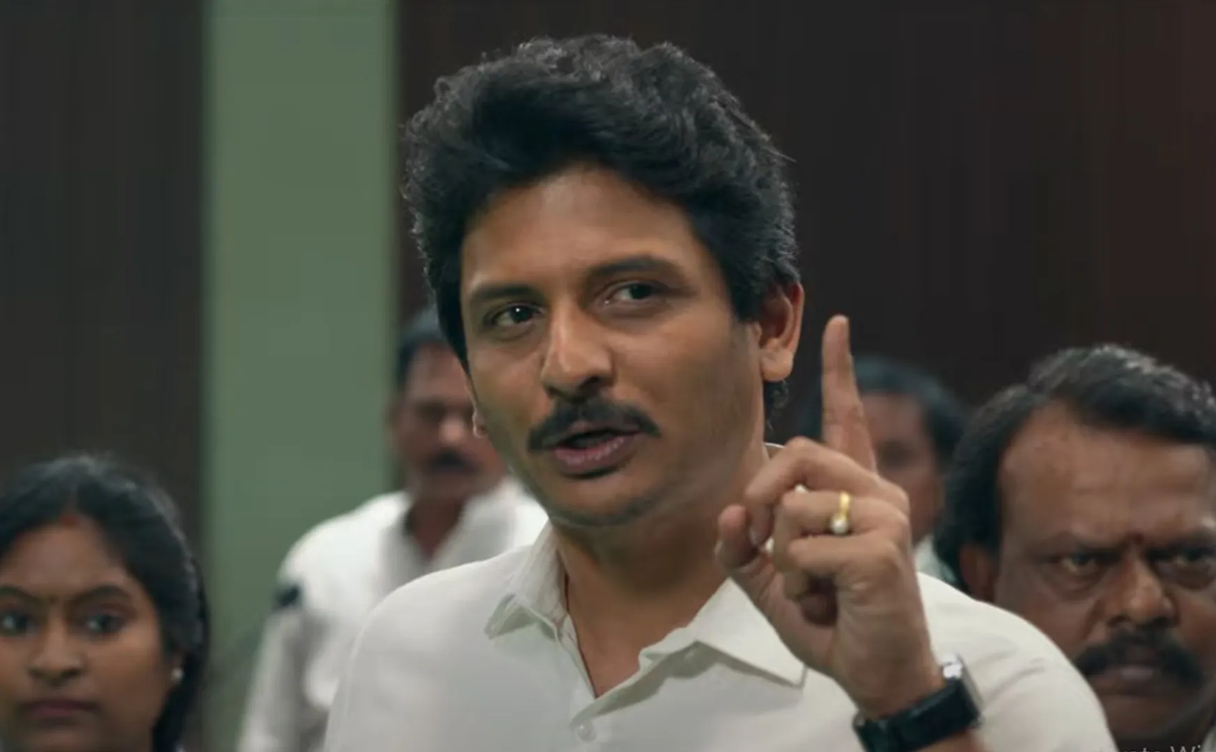jiiva as cm jegan mogan reddy in yatra 2