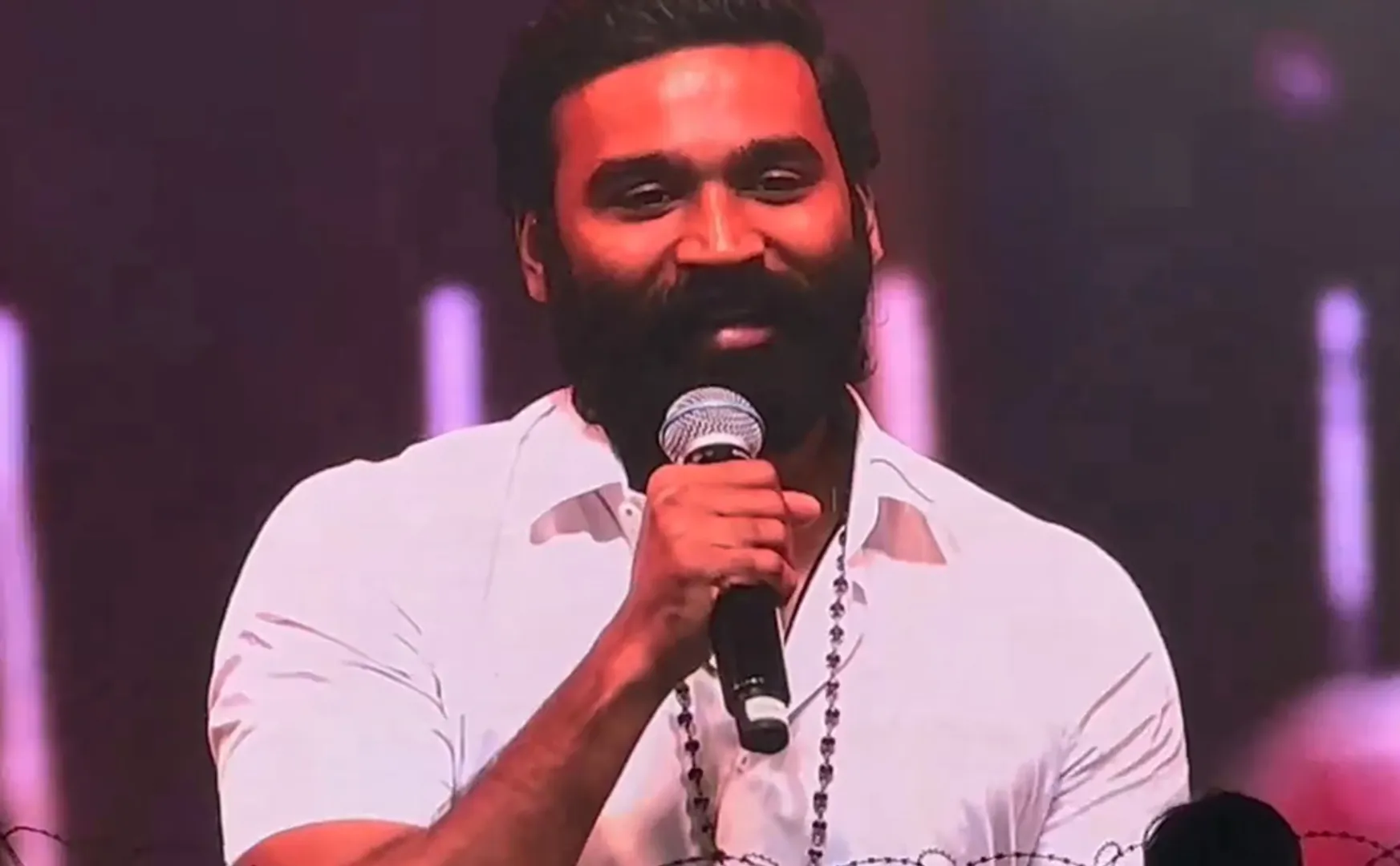 actor Dhanush says  It was a surprise when the artist called me this for the first time