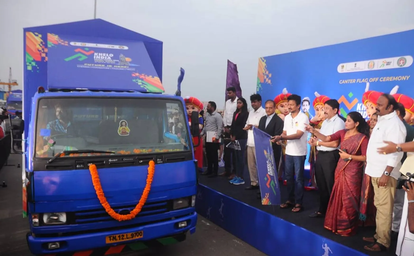 'Khelo India' Games; Minister Udayanidhi launched the vehicle campaign