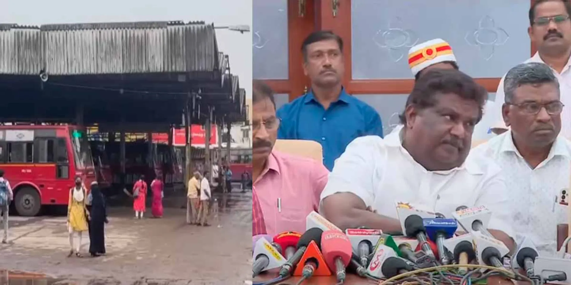  'Bus union strike is politically motivated' - Minister Sivashankar interview