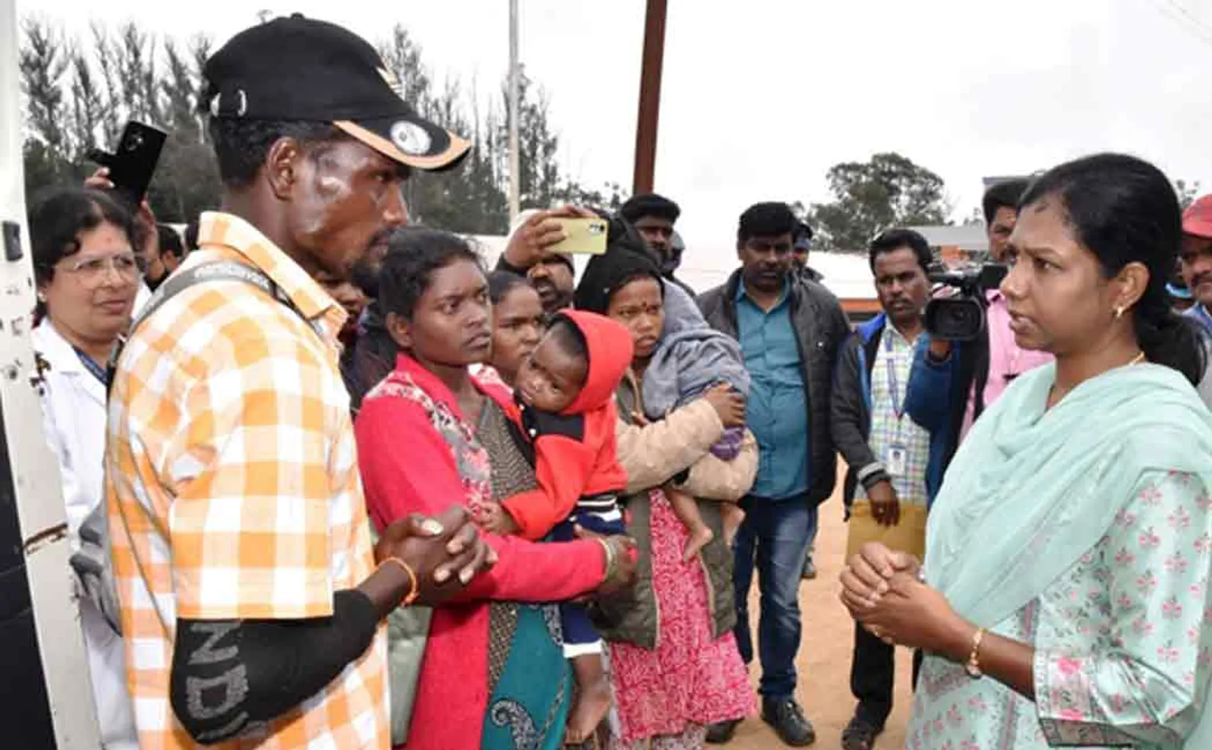 Girl child incident leopard Arrangements are made by the government to take the body home
