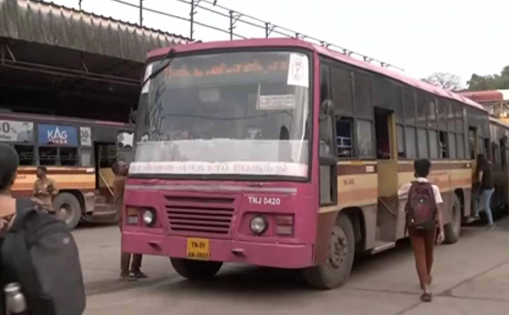 Information about buses operating across Tamil Nadu
