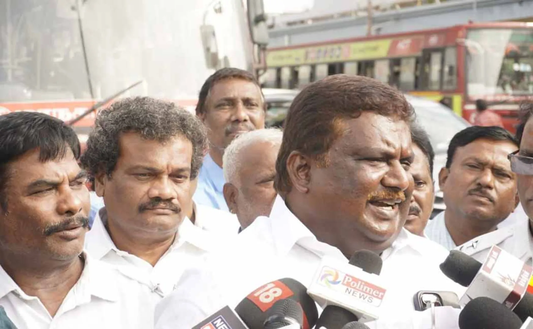 EPS sheds blue tears for transport workers Minister Sivashankar