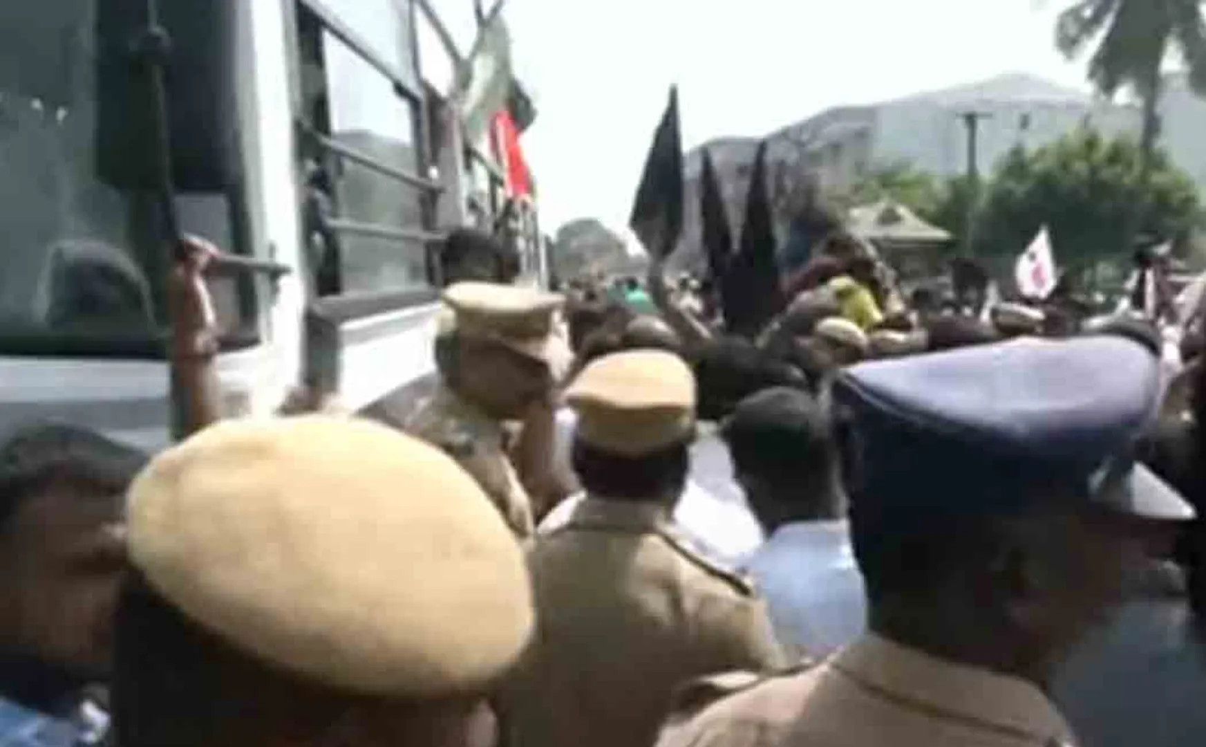 Black Flag Against Governor in Salem