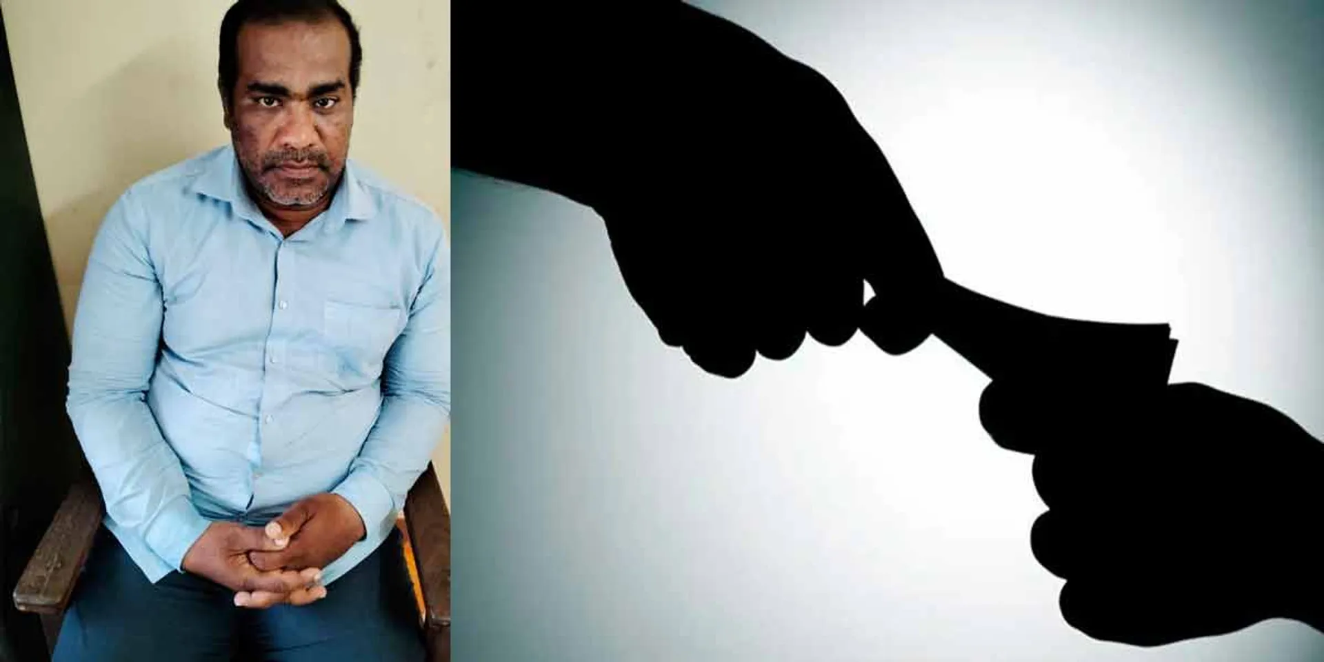40 thousand bribe to change belt; VAO arrested red-handed