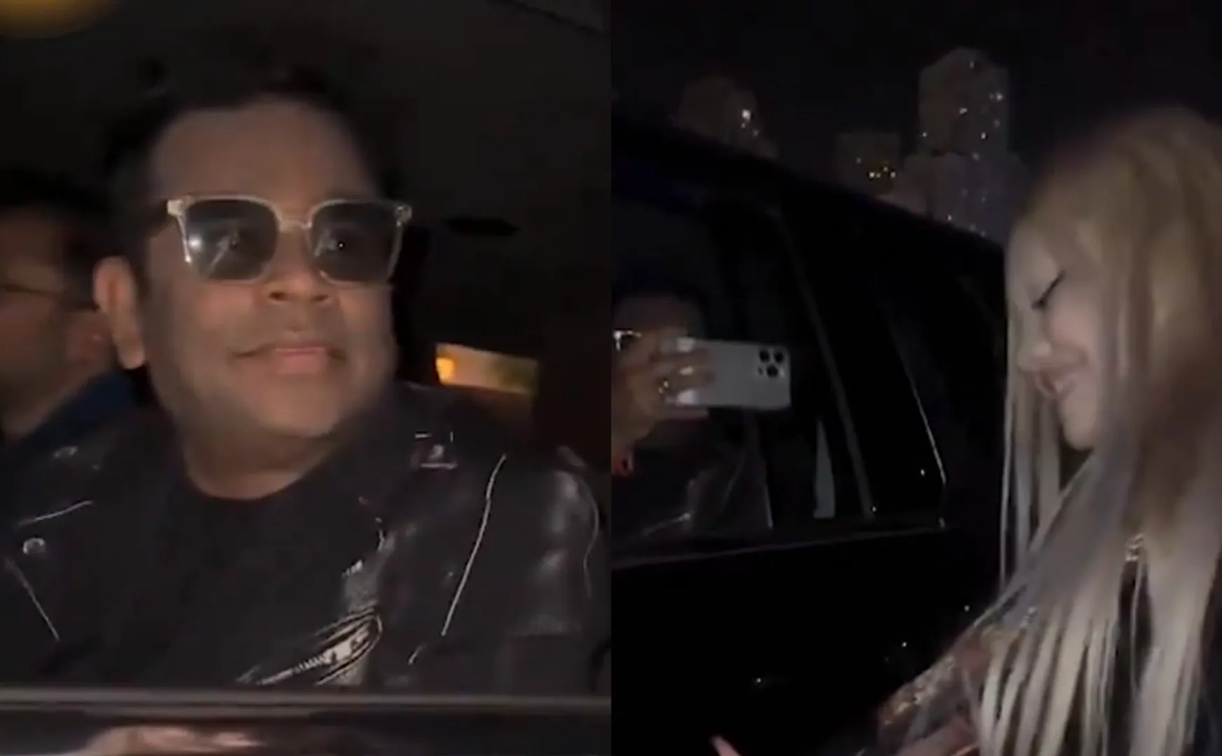 ar rahman take a video a foreign girl singing tamil song
