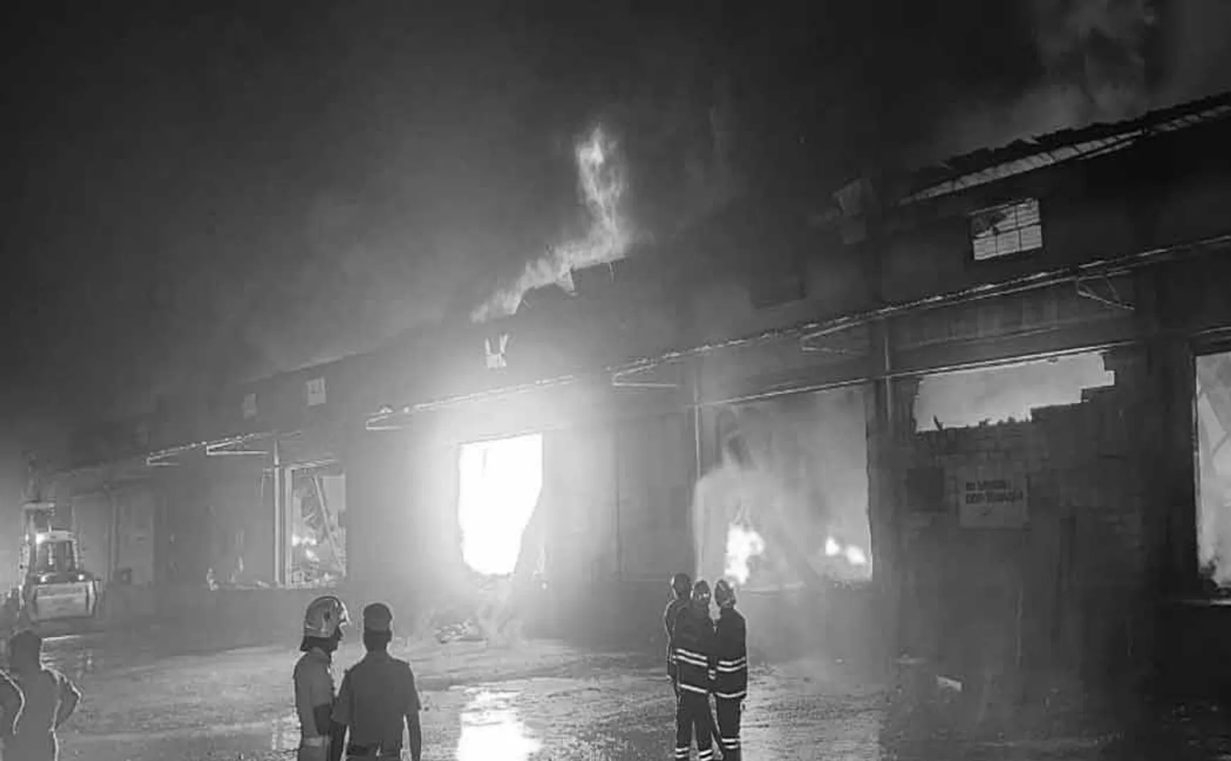 fire incident in a chemical warehouse at chennai