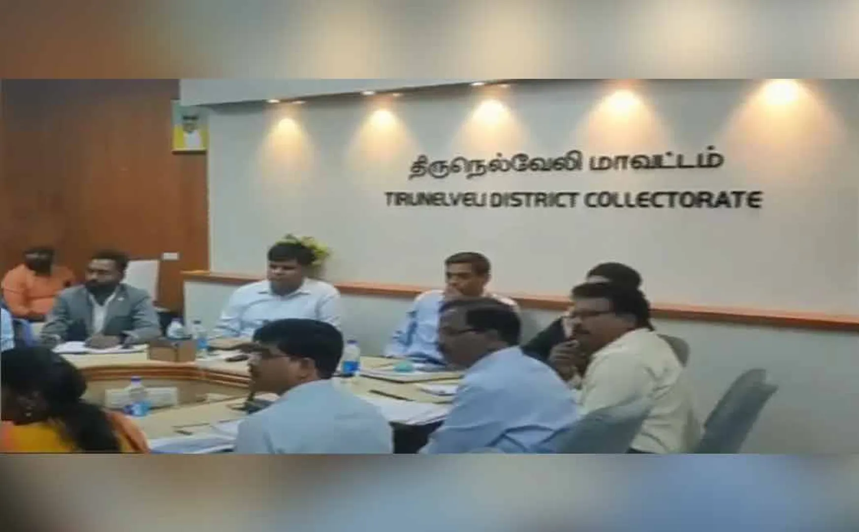 Rain and flood damage Central committee study on nellai