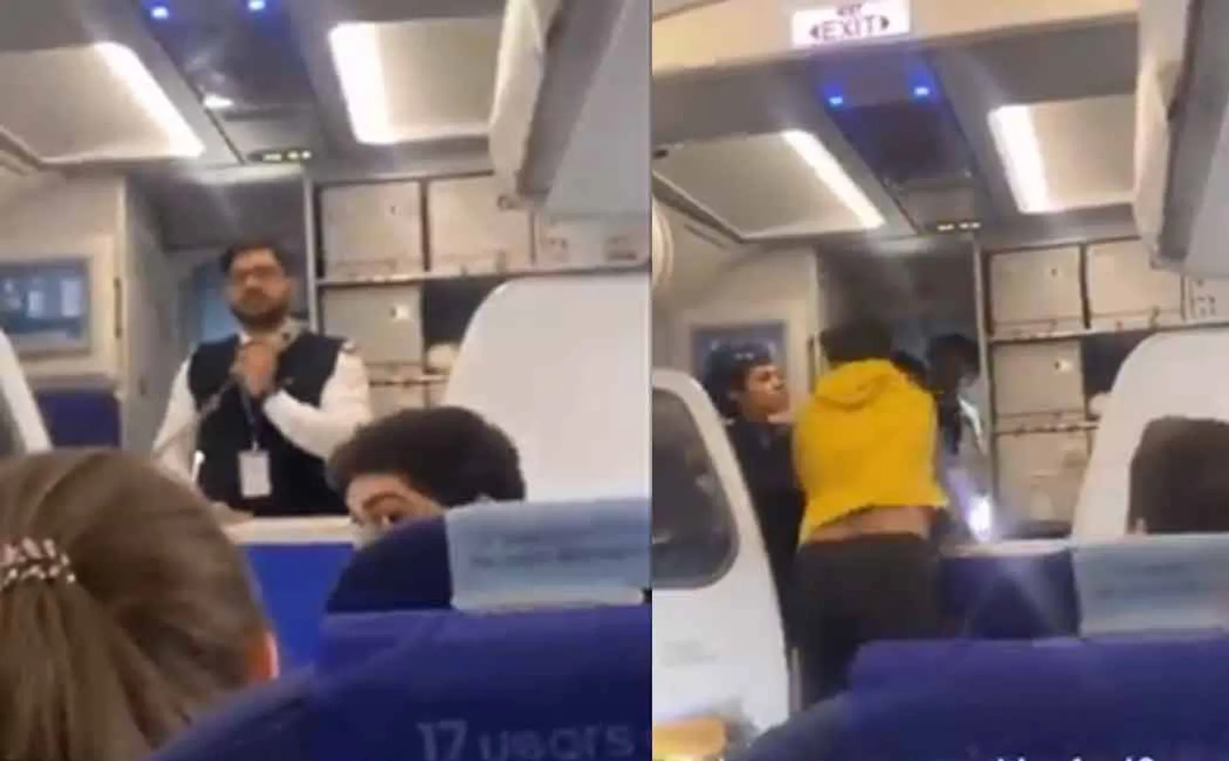 delayed flight; What the traveler did in a fit of rage