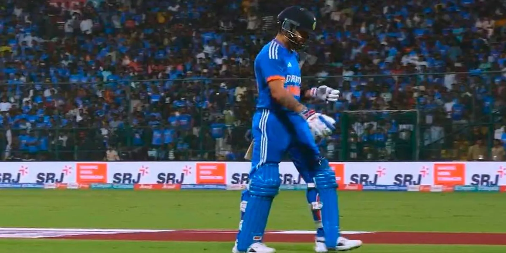 India stuttered in the third T20I