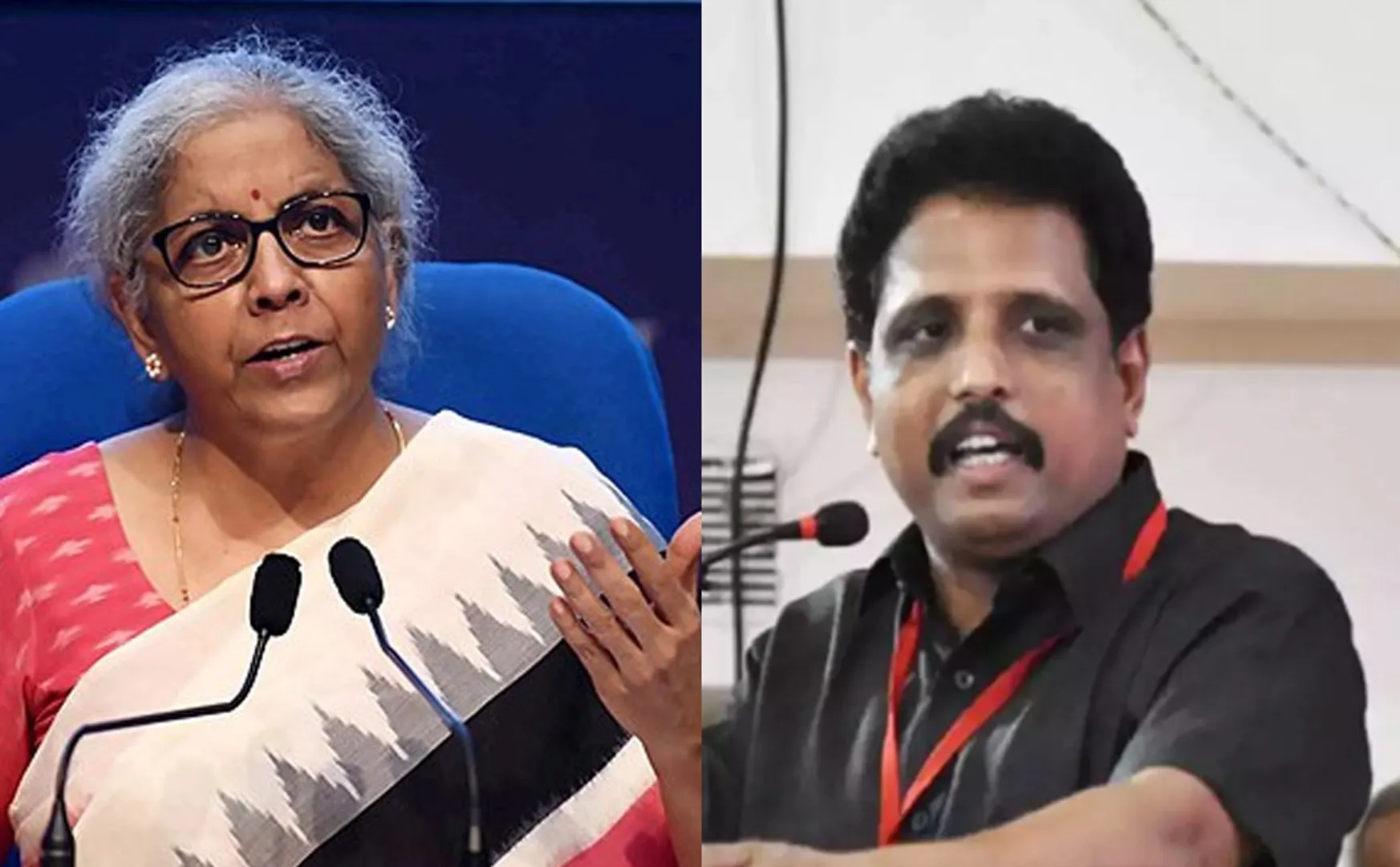 Su Venkatesan's reply to Nirmala Sitharaman