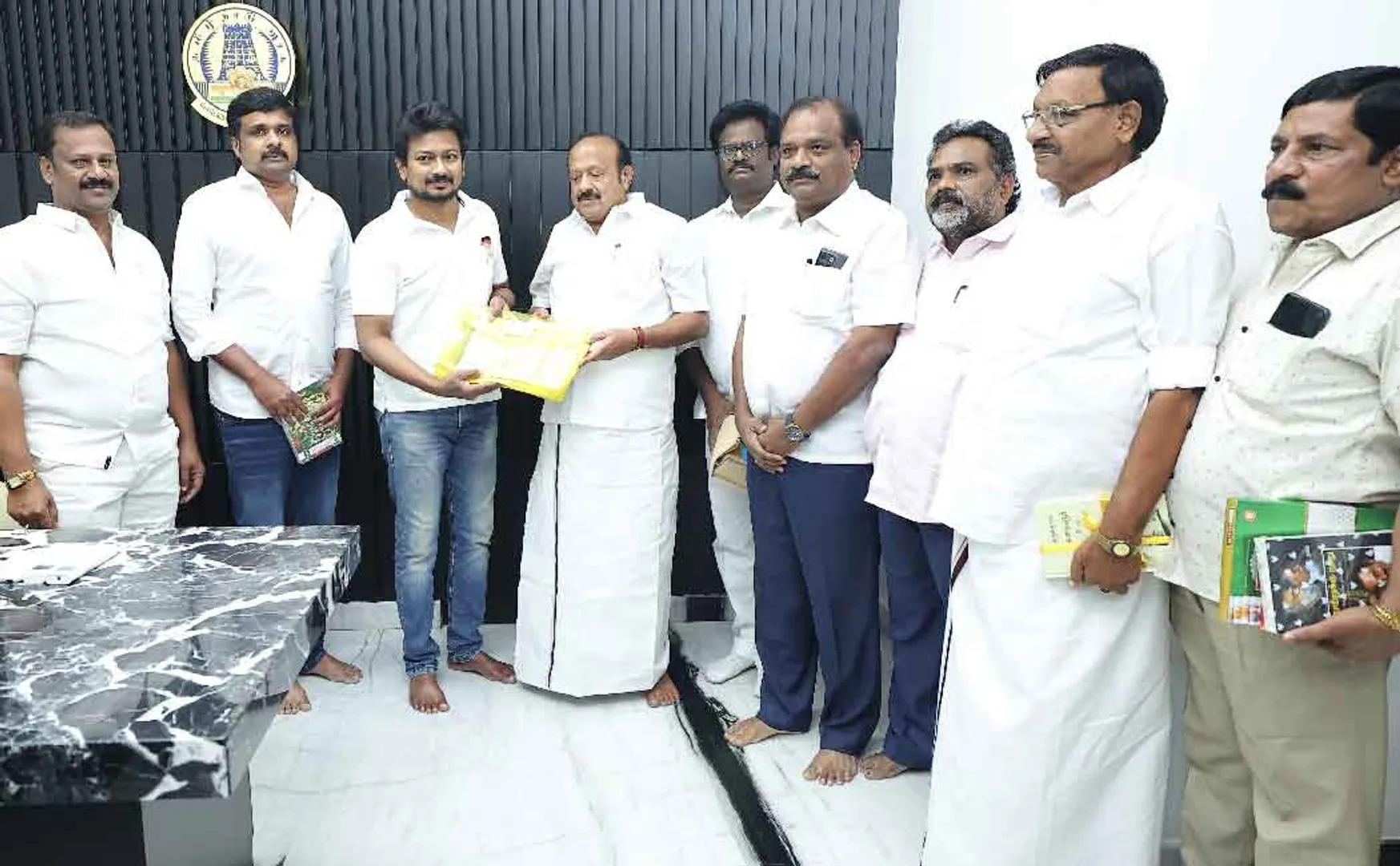 Conference Fund Rs. 1.62 crore was given by Minister MRK. Paneer Selvam