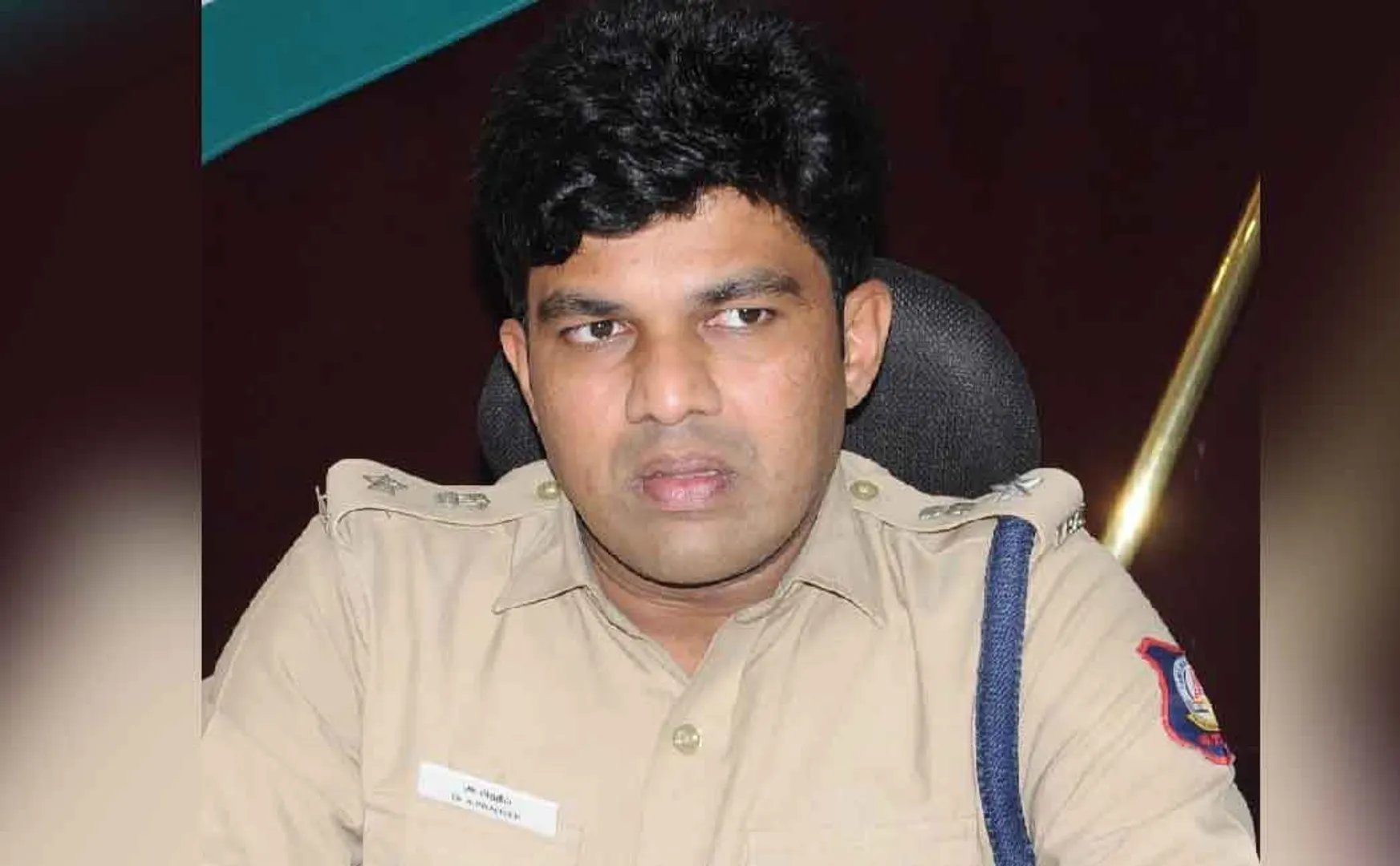Dindigul S.P.  Pradeep took action on police personals 