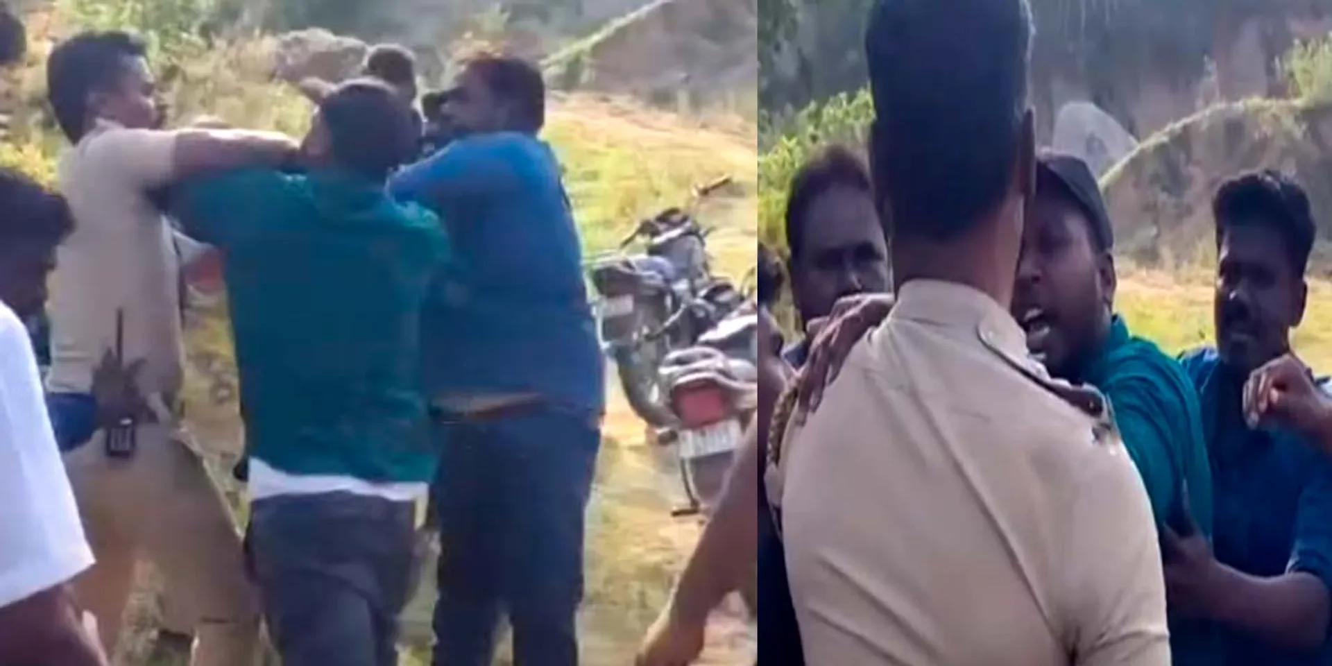 Assault on Sub-Inspector of Police; 6 people arrested