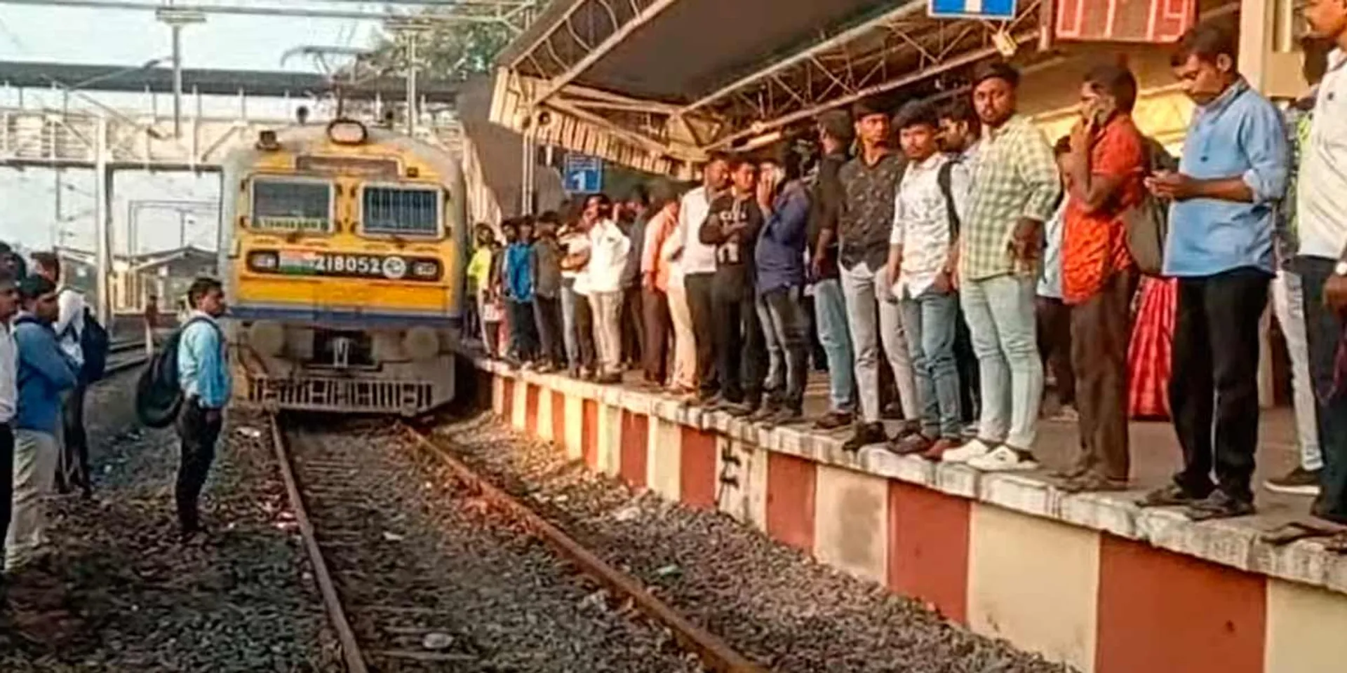  'This has become a routine'-passengers who suddenly blocked the train
