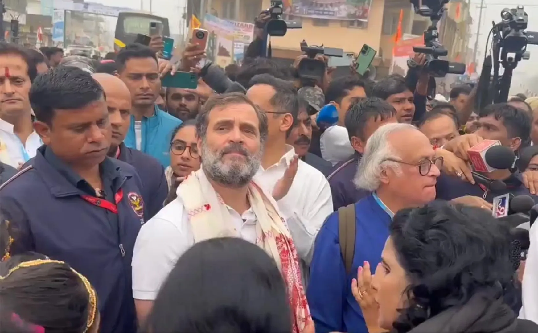 Rahul Gandhi Denied Entry into Assam Temple
