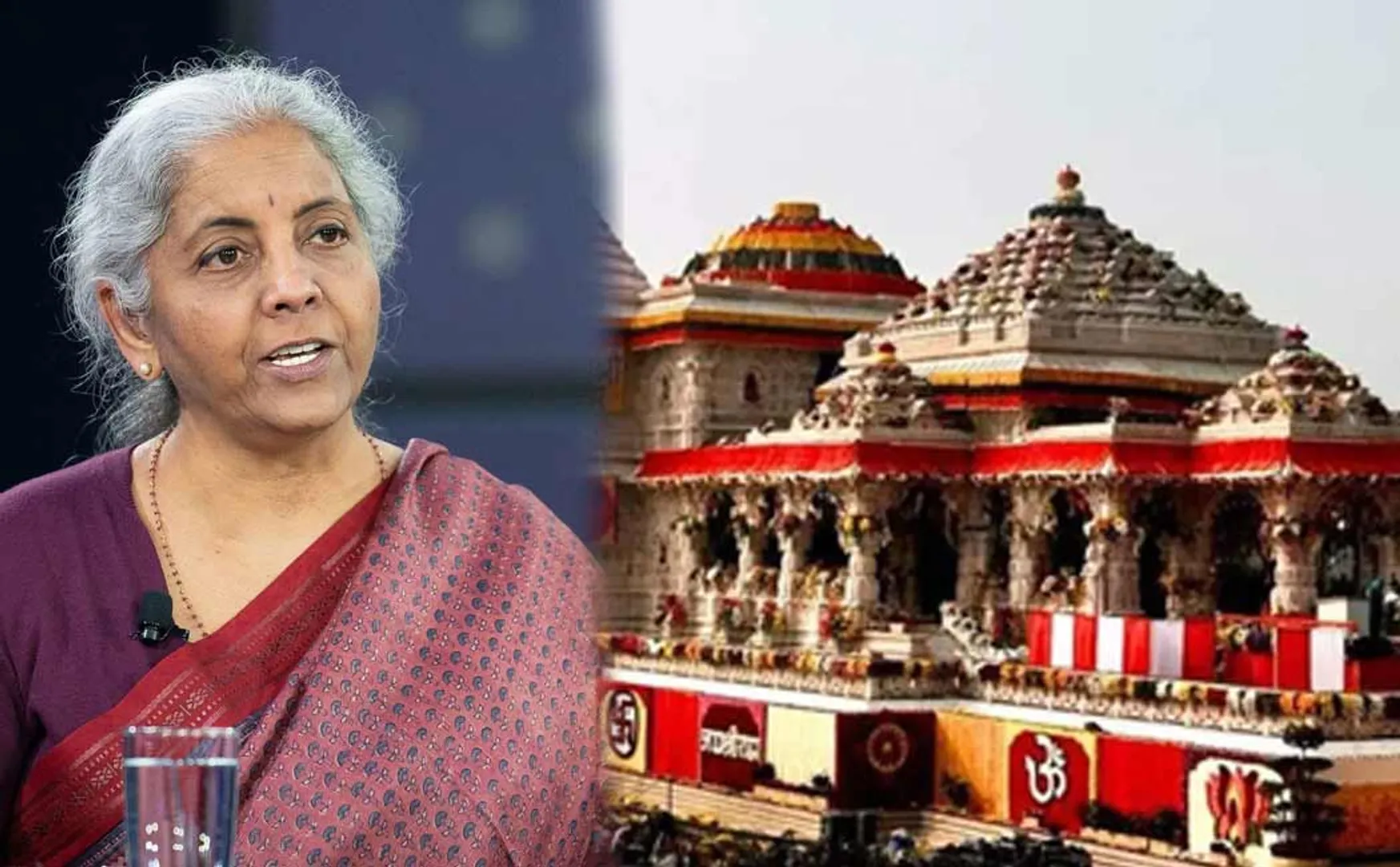 Nirmala Sitharaman condemns removal of LED screen from Ram Temple inauguration live