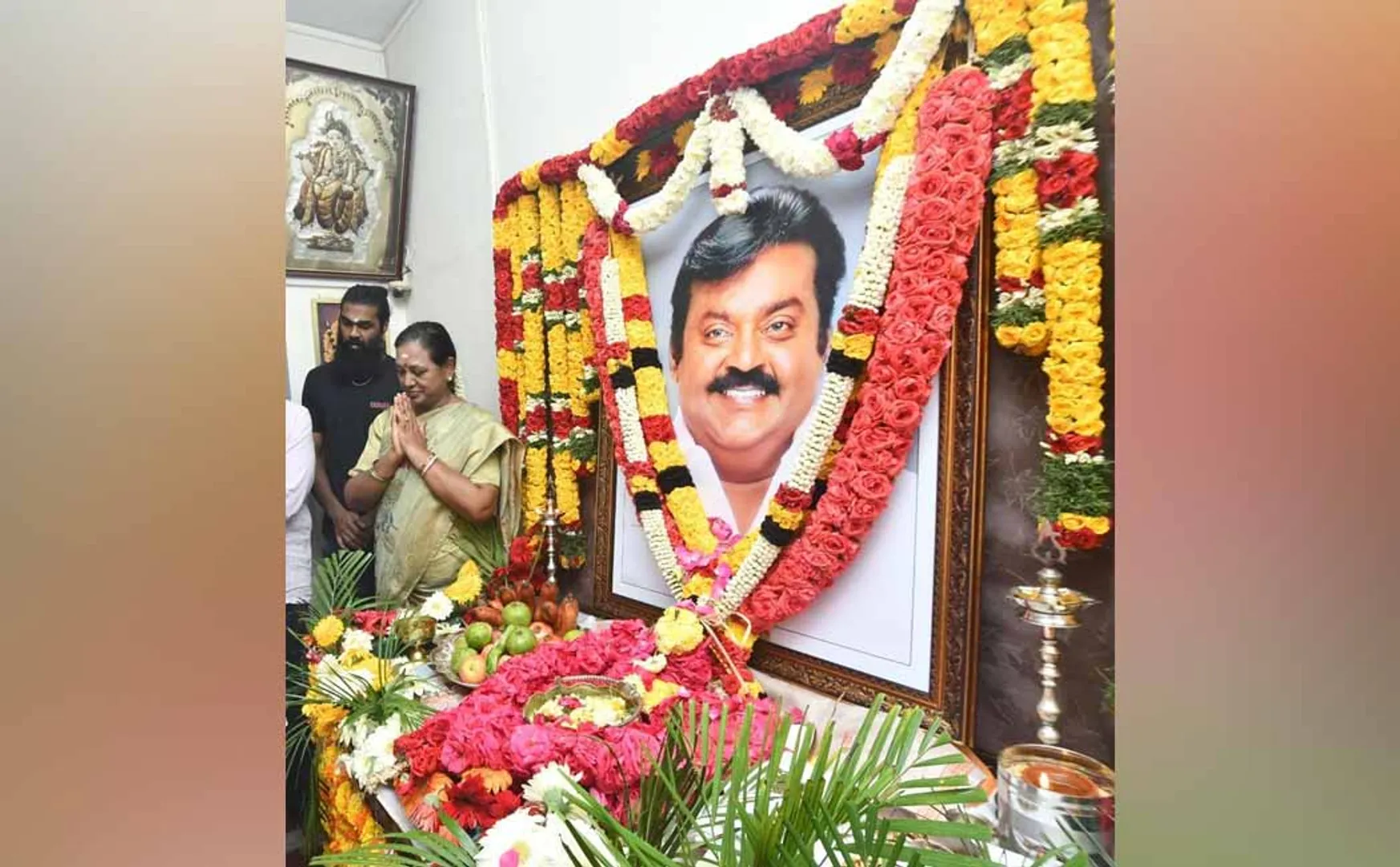 Demudika announcement about Vijayakanth's film launch commemoration