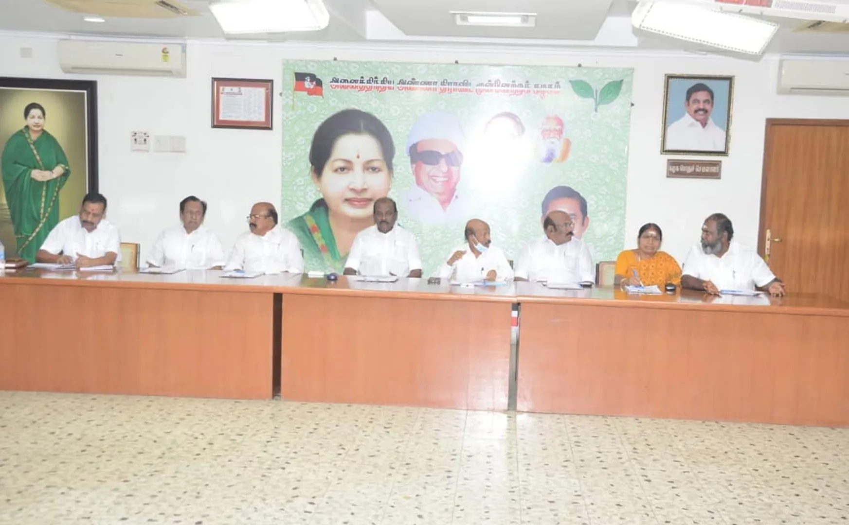 ADMK Election Manifesto Preparation Committee Consultation for Lok Sabha elections