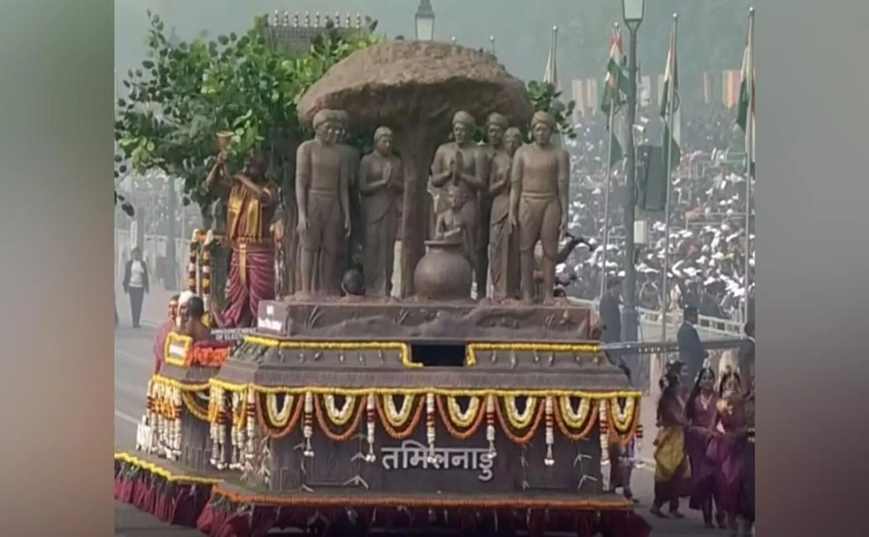 Republic Day Celebration; Tamilnadu decorative vehicle that attracted attention in Delhi