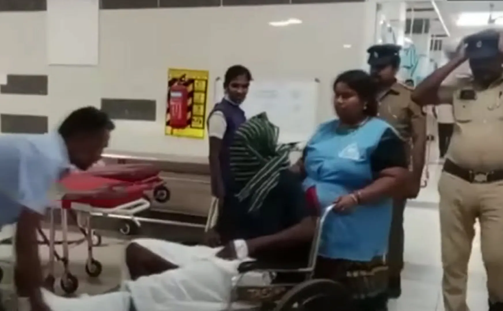2 persons arrested in the case of attack on the journalist suffered a broken leg