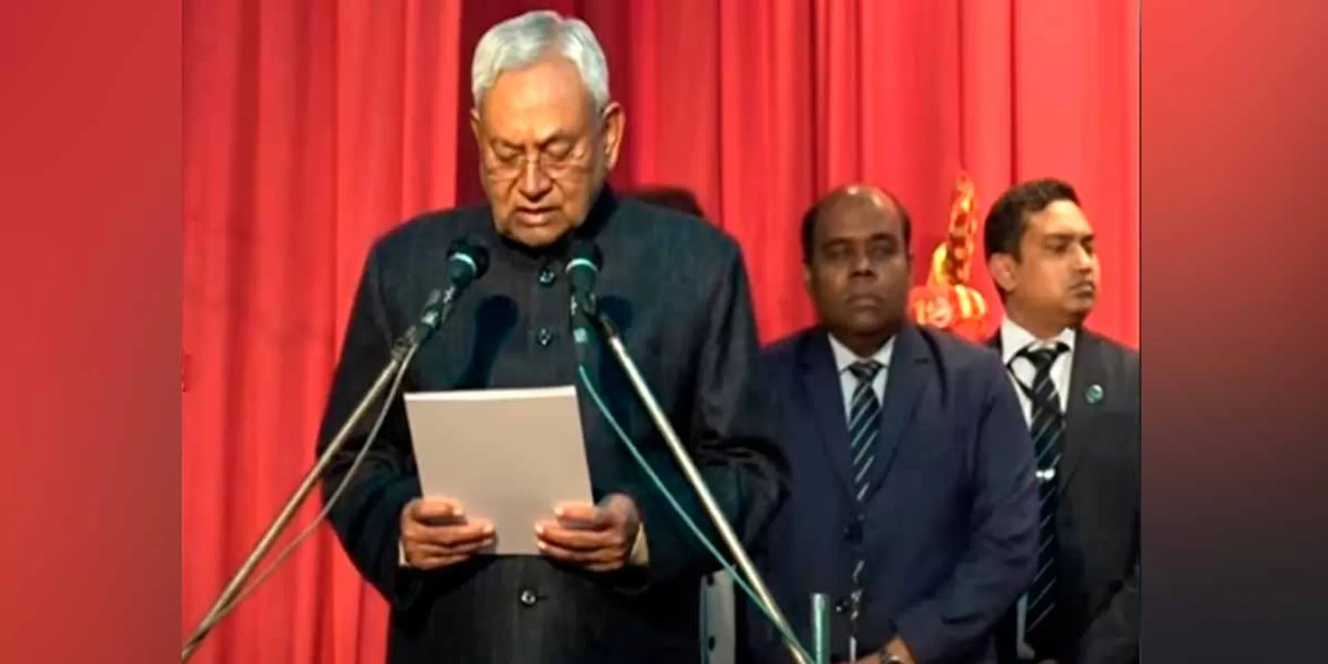 Resignation, inauguration on the same day; Bihar in political turmoil