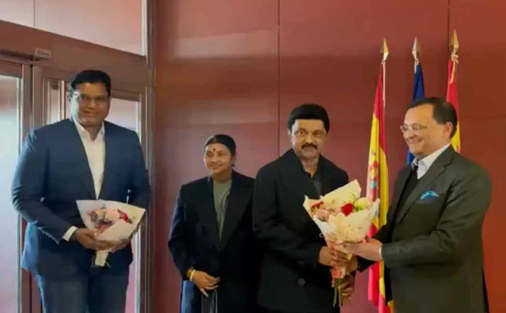 Indian Ambassador to Spain meets with CM MK Stalin 