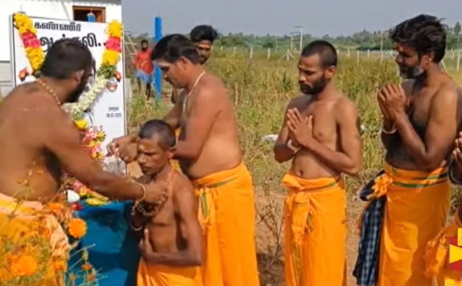 vijayakanth dmdk members  turned devotees