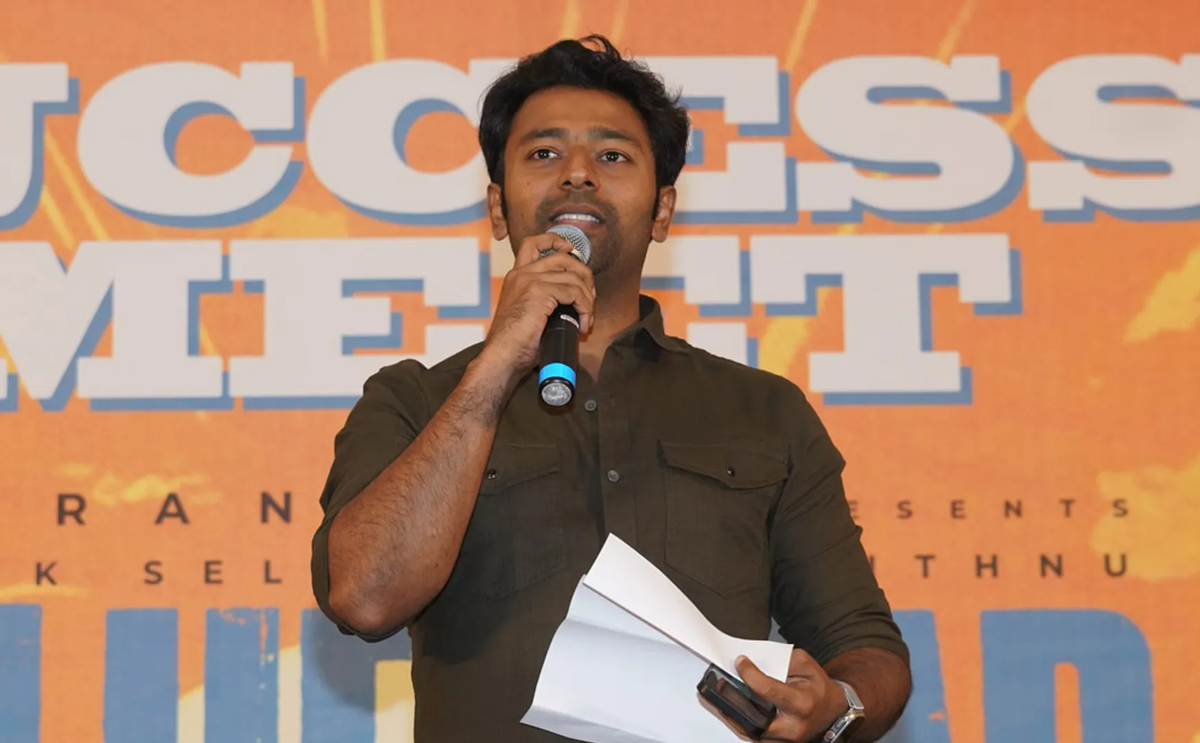 shanthanu speech in blte star success meet