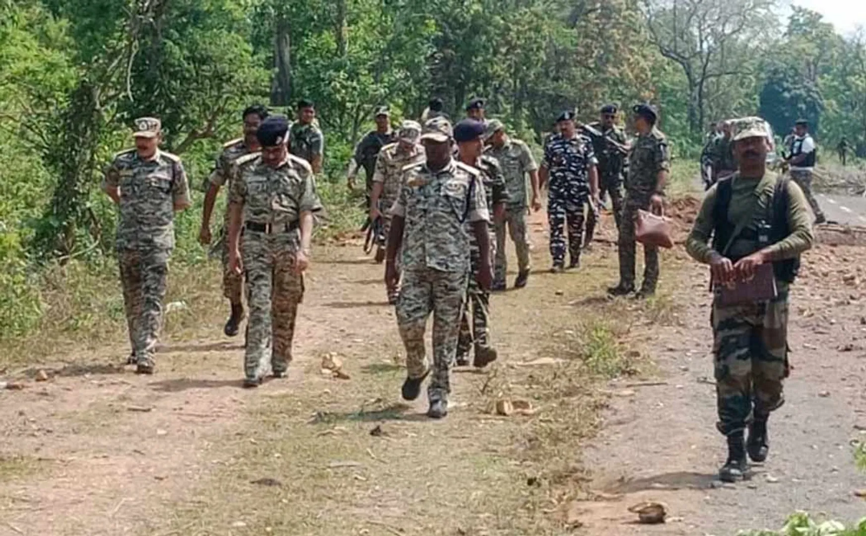 3 security personnel were killed at in Chhattisgarh