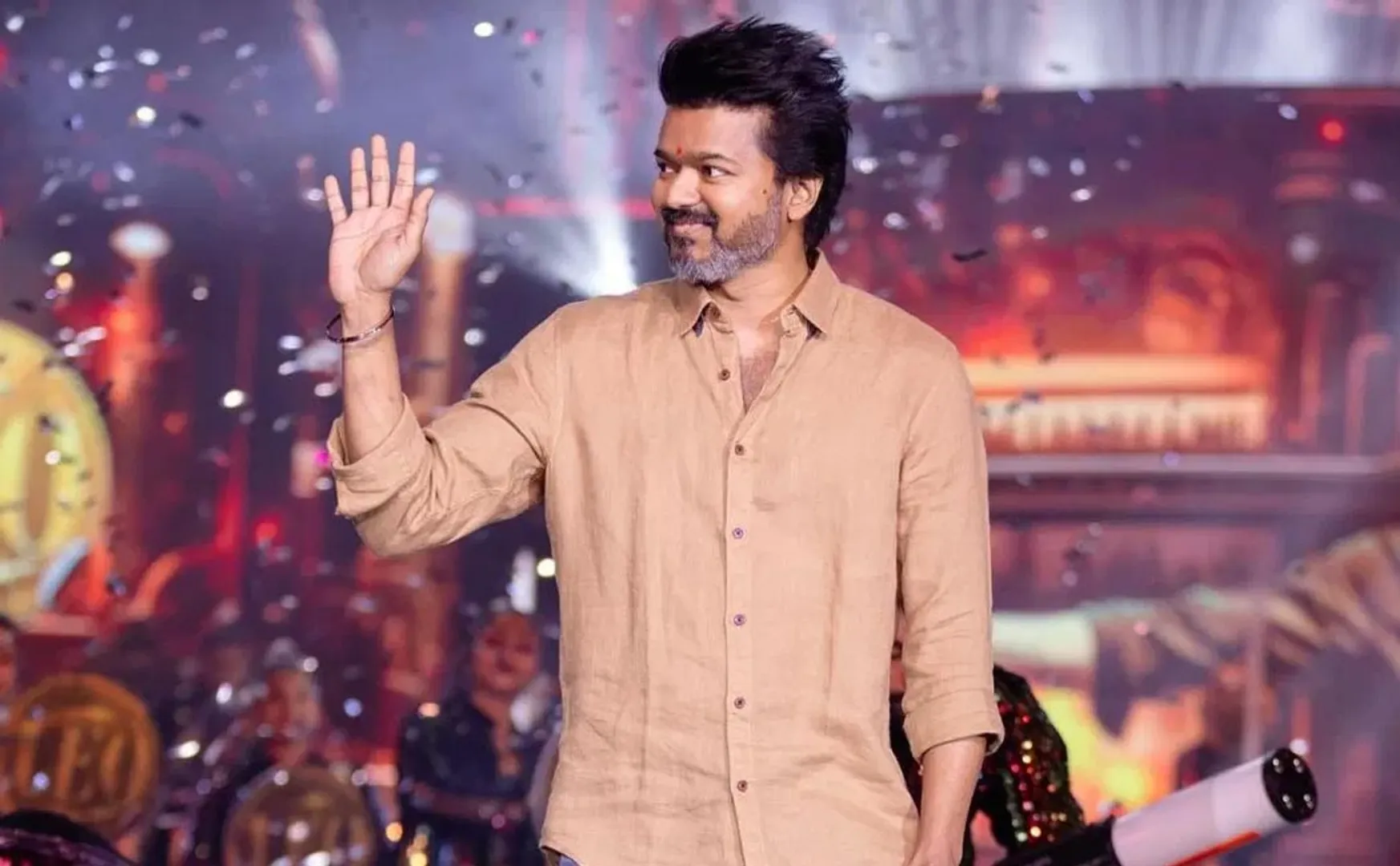 cinema celebrities about vijay political party name 