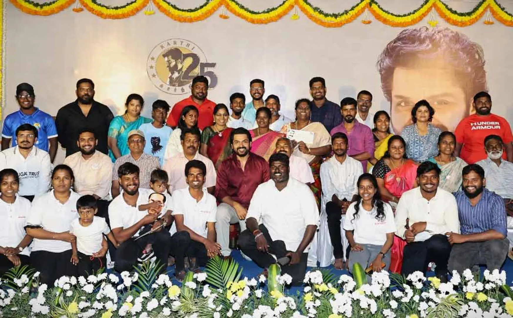 A ceremony to honor people who protect social welfare karthi 