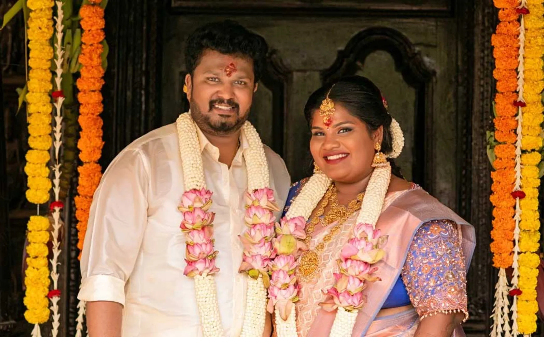robo shankar daughter indraja engagement 