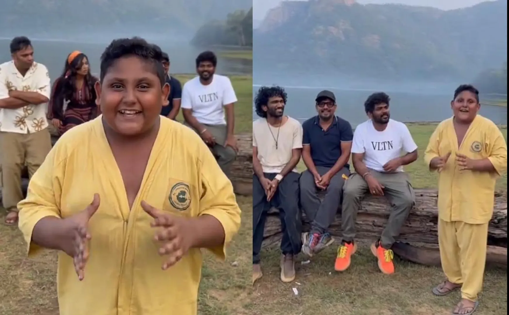 viral sofa child in vignesh shivan lic movie 
